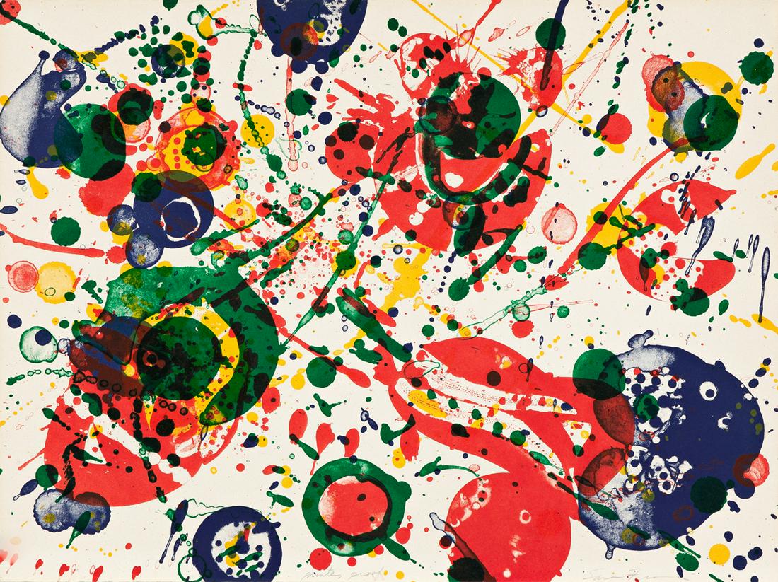 SAM FRANCIS An 8 Set—4. (1 of 1)