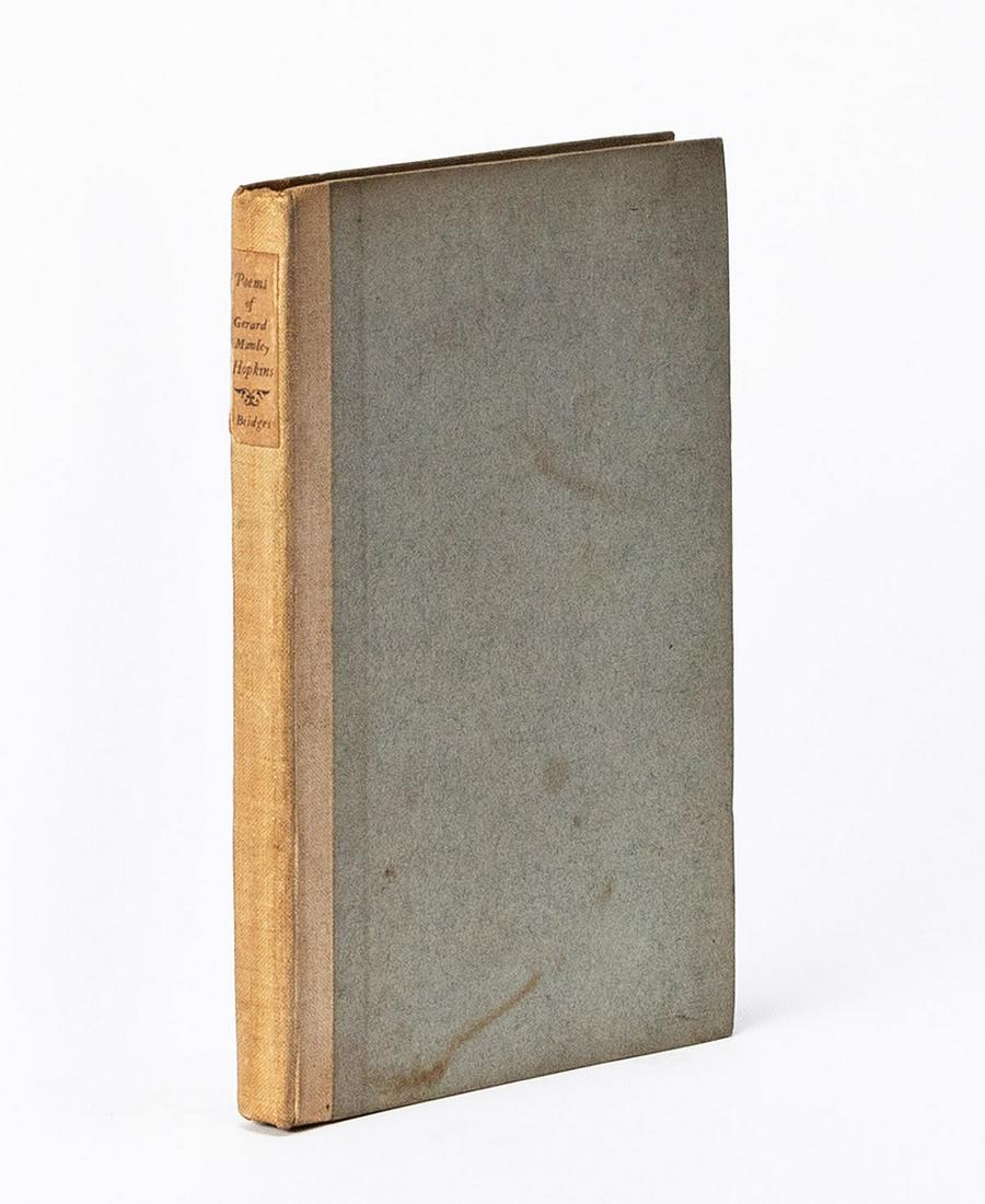 HOPKINS, GERARD MANLEY. Poems. (1 of 1)