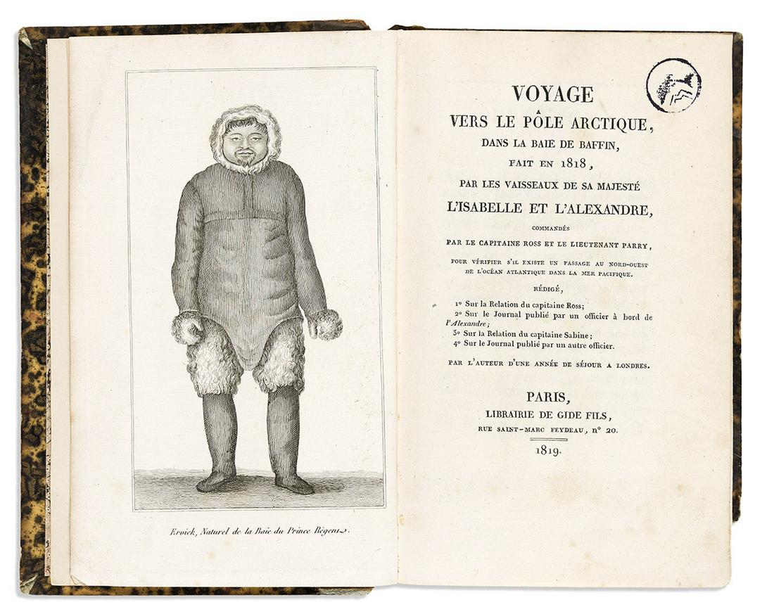 (TRAVEL -- ARCTIC -- NORTHWEST PASSAGE.) Three works in one volume. (1 of 2)