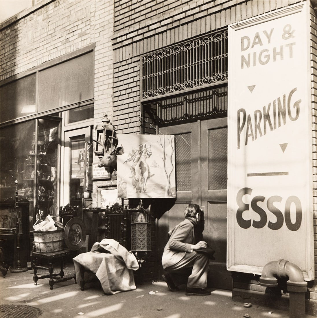 CECIL BEATON (1904-1980) Junk Plot.: CECIL BEATON (1904-1980) Junk Plot. Silver print, the image measuring 254 mm; 10 inches square, with Beaton's signature, title, and numeric notations in pencil, a numeric stamp (B 2140), and the Beato