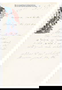 (BUSINESS.) Letters to the I.M. Singer & Co. sewing machine company, many discussing the impact of: (BUSINESS.) Letters to the I.M. Singer & Co. sewing machine company, many discussing the impact of the Civil War. 14 letters addressed to I.M. Singer & Company; generally moderate wear, some crude tap