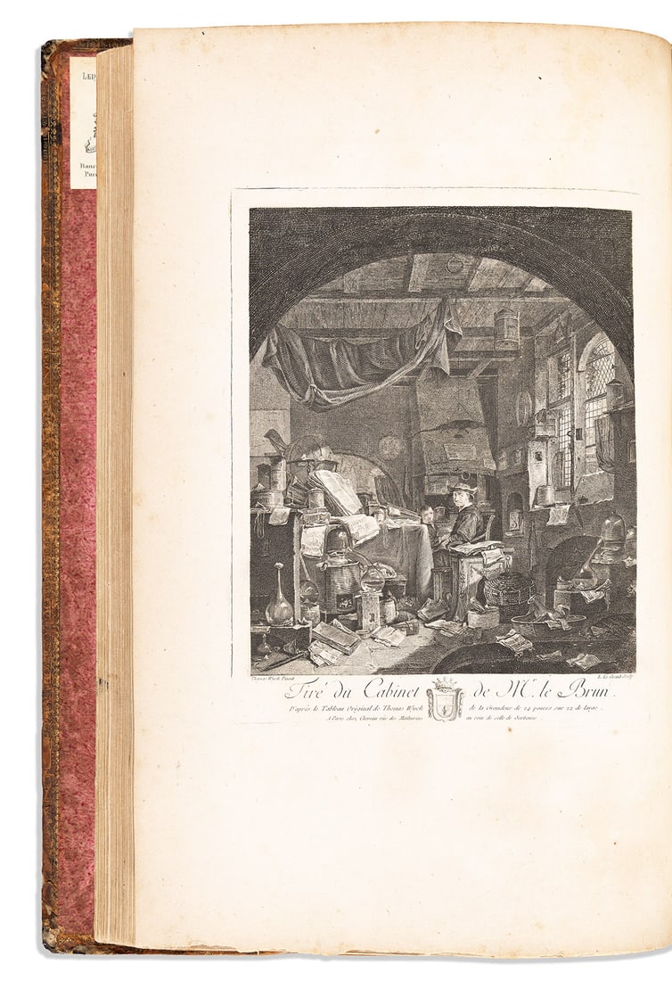 Le Brun, Jean-Baptiste-Pierre (1748-1813) Galerie des Peintres Flamands, Hollandais et Allemands.: Le Brun, Jean-Baptiste-Pierre (1748-1813) Galerie des Peintres Flamands, Hollandais et Allemands. Paris: Chez l'Auteur & Poignant; Amsterdam: Pierre Fouquet junior, 1792-1796.Three large folio volumes