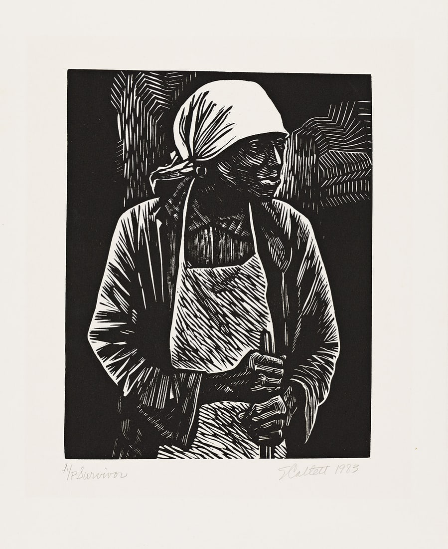ELIZABETH CATLETT (1915 - 2012) Survivor. (1 of 1)