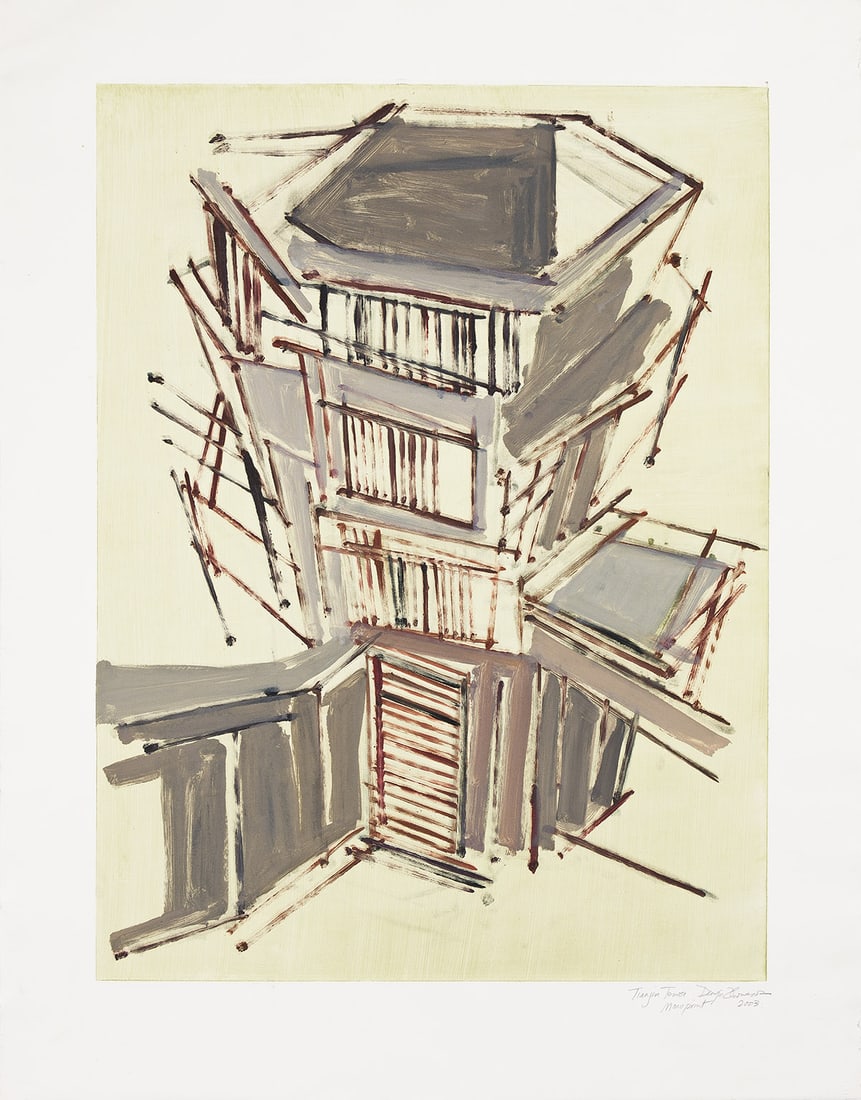 DENYSE THOMASOS (1964 - 2012) Tianjin Tower. (1 of 1)