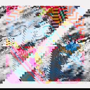 SANFORD BIGGERS (1970 - ) Untitled.: SANFORD BIGGERS (1970 - ) Untitled. Archival digital print, 2017. 245x254 mm; 9x10 inches, full margins. Signed, dated, and numbered 22/30 in pencil, lower margin. From A Portfolio of 10 Limited Editi