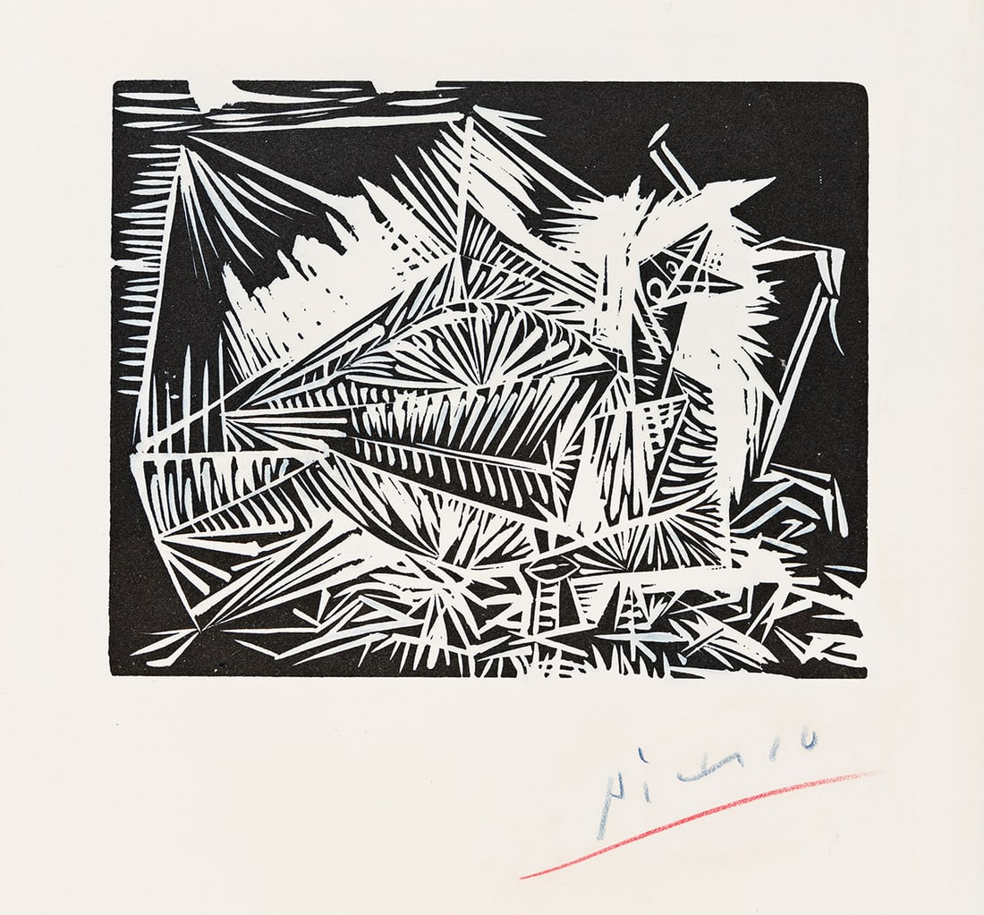 PABLO PICASSO Le Pigeonneau. (1 of 1)