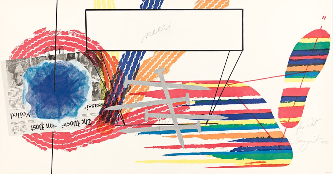 JAMES ROSENQUIST Near and Far. (1 of 1)