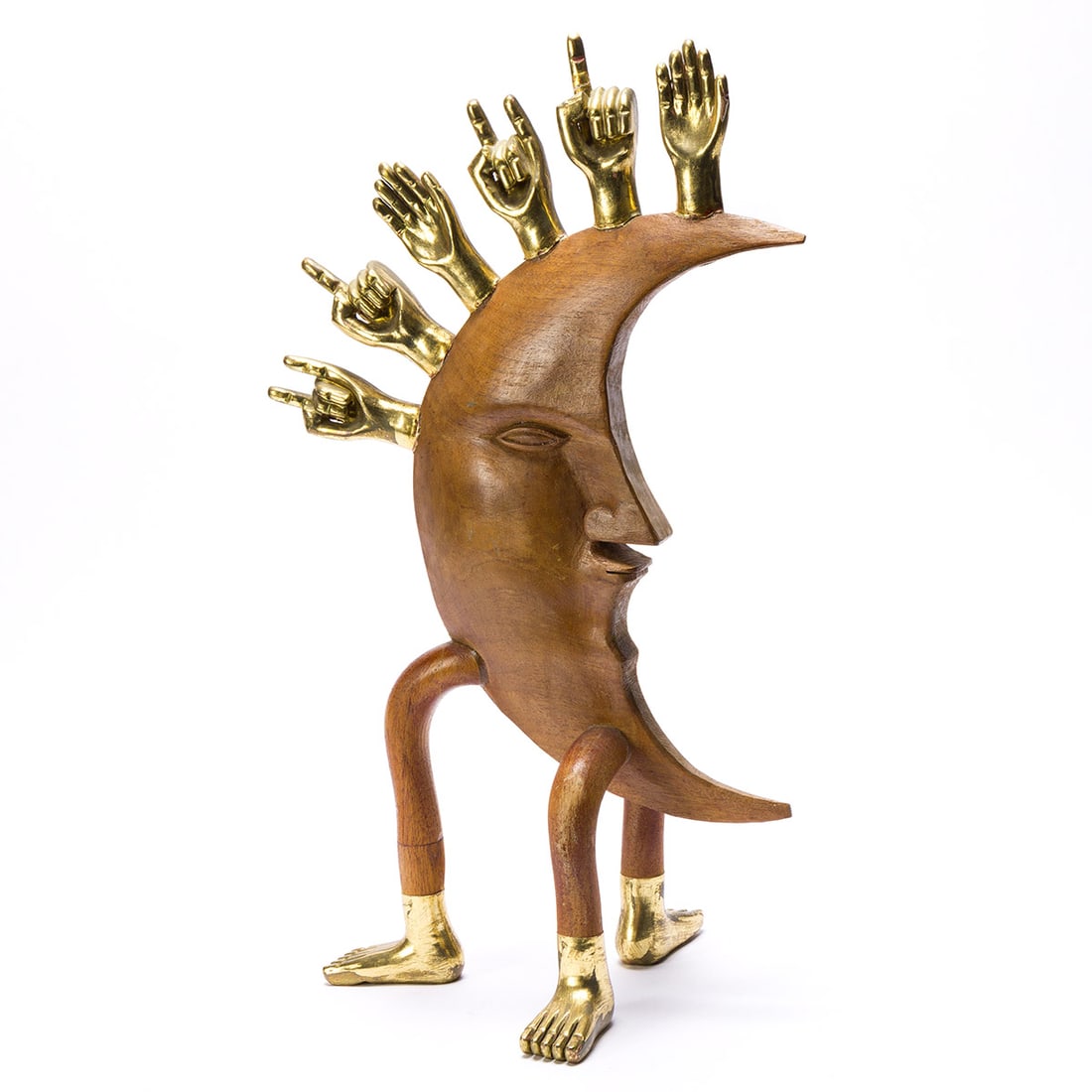 PEDRO FRIEDEBERG (B. 1936, MEXICAN/AMERICAN) Moon Face. (1 of 4)