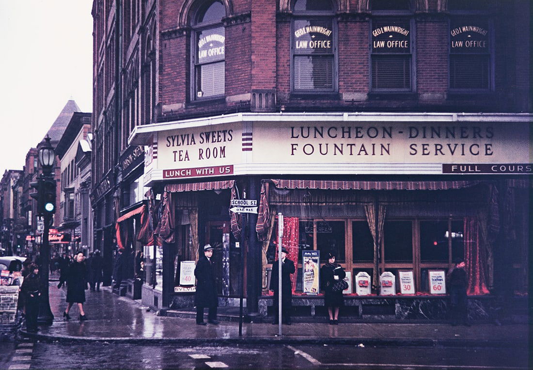 (RUSSELL LEE; MARION POST WOLCOTT; JACK DELANO) A group of 6 F.S.A. color photographs.: A group of 6 F.S.A. color photographs. Dye transfer prints, the images measuring 178x254 mm; 7x10 inches, and one the reverse, the sheets 254x330 mm; 10x13 inches. 1940-41. Includes: Marion Post Wolco