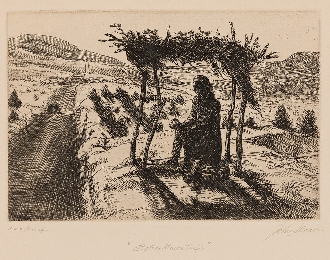 JOHN SLOAN (1871-1951) Better Mouse Traps. (1 of 1)