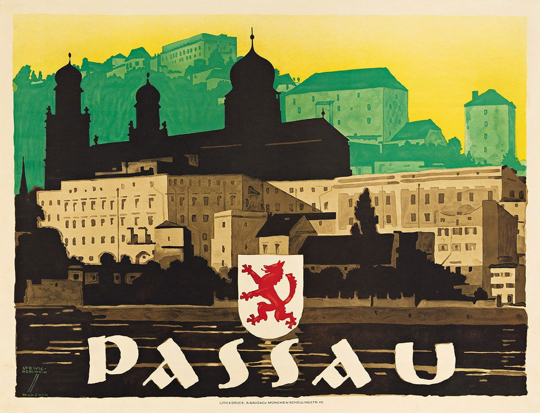 LUDWIG HOHLWEIN (1874-1949) PASSAU. Circa 1929. (1 of 1)