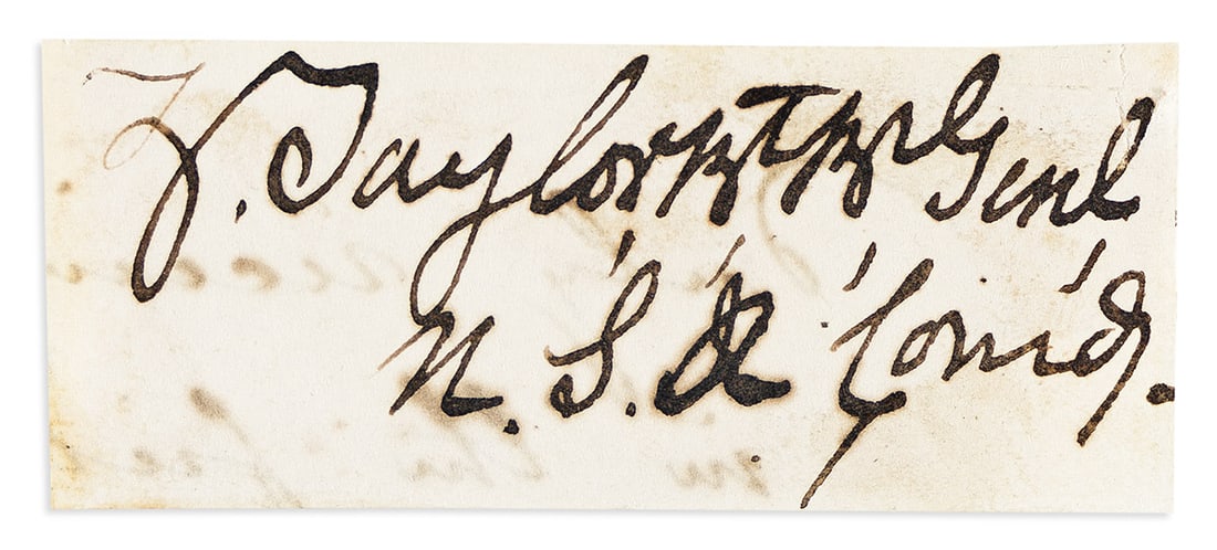 TAYLOR, ZACHARY. Clipped Signature and rank, (1 of 1)