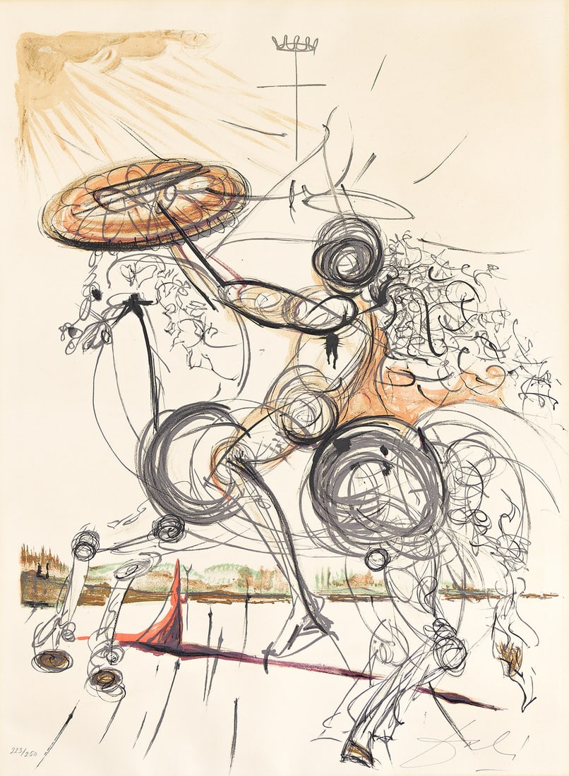 SALVADOR DALÍ Crazy Horse. (1 of 1)