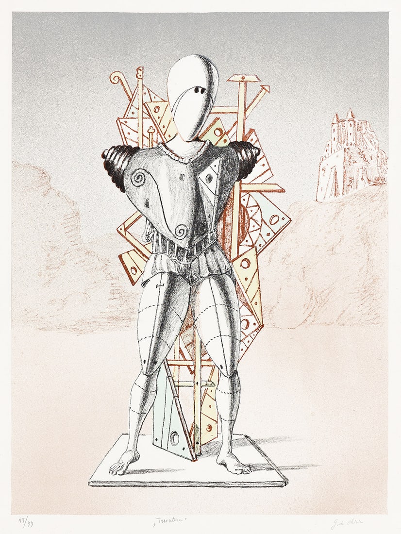 GIORGIO DE CHIRICO Trovatore. (1 of 1)