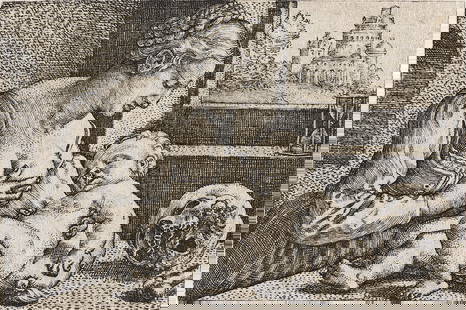 BARTHEL BEHAM Madonna and Child with the Skull: BARTHEL BEHAM Madonna and Child with the Skull Engraving, circa 1528-1530. 46x68 mm; 1⅞x2¾ inches. Trimmed on the platemark. A very good impression. Though given a religious title by Bartsc