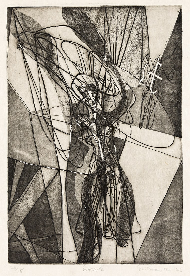 STANLEY W. HAYTER Descente. (1 of 2)