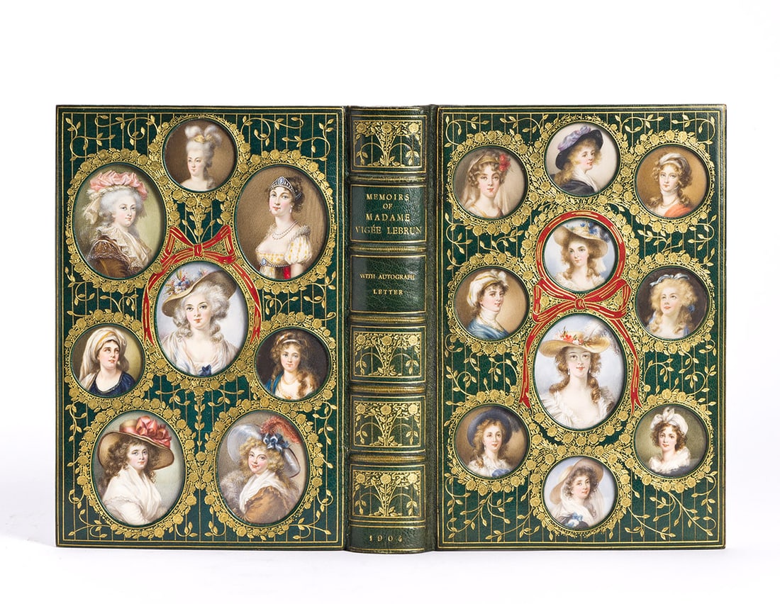 Vigée Le Brun, Élisabeth (1755-1842) Memoirs of Madame Vigée Lebrun, in a Deluxe Cosw (1 of 2)