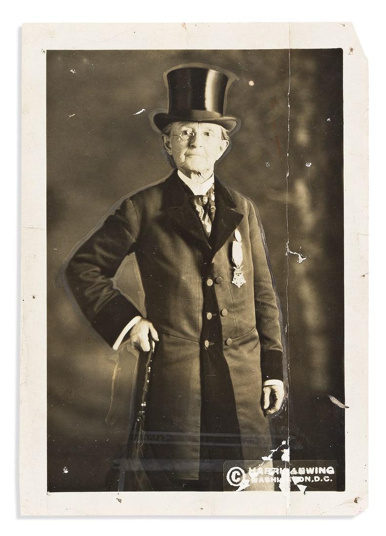 Walker, Dr. Mary Edwards (1832-1932) Press Photograph, 1912. (1 of 1)