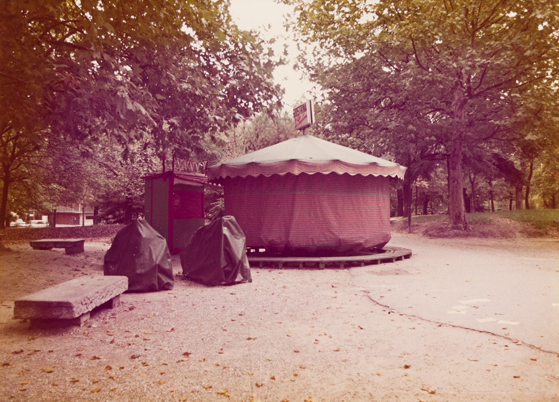 LUIGI GHIRRI (1943-1992) Modena.: LUIGI GHIRRI (1943-1992) Modena. Chromogenic print, the image measuring 5x6⅞ inches (12.7x17.5 cm.). Circa 1973 Provenance: A Private New York Collection