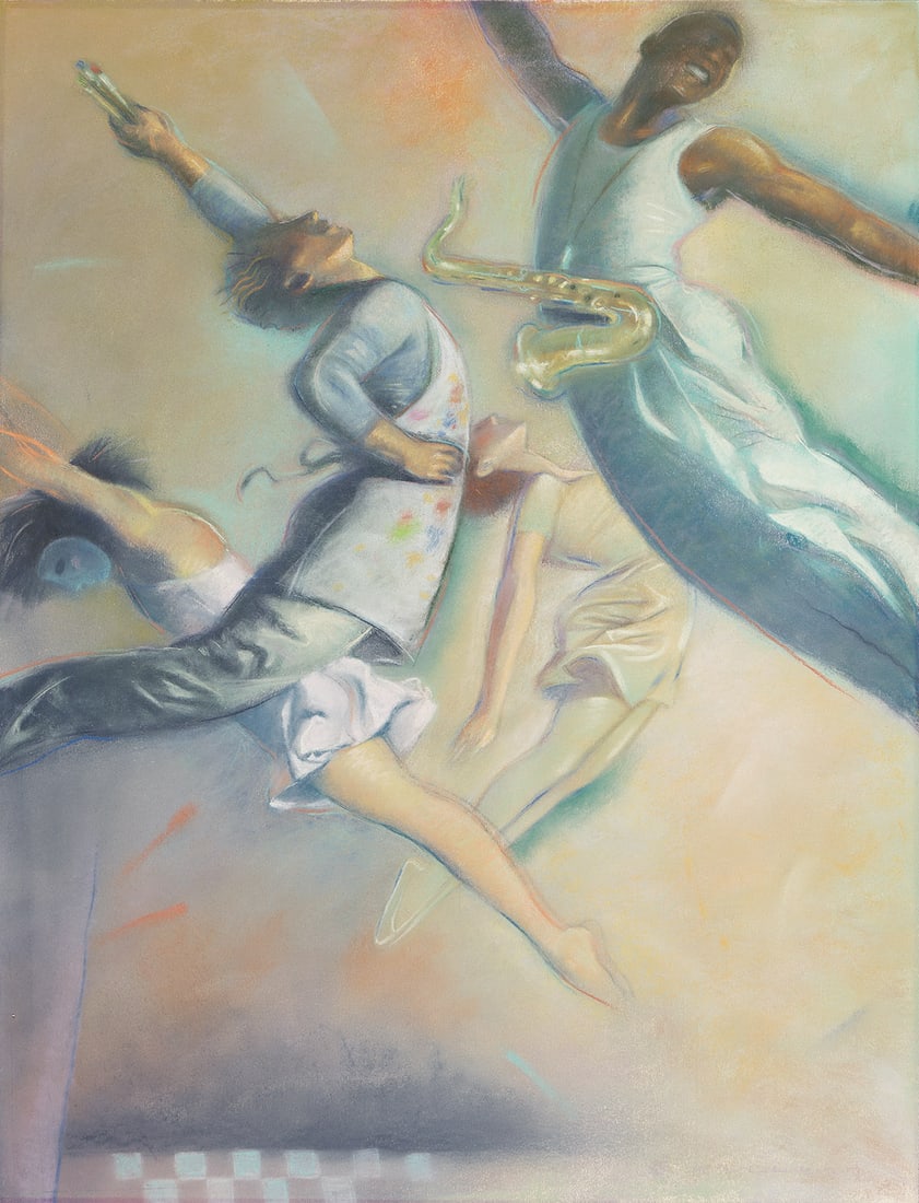 GARY KELLEY (1945-) "Hopkins Center for the Arts." (1 of 2)