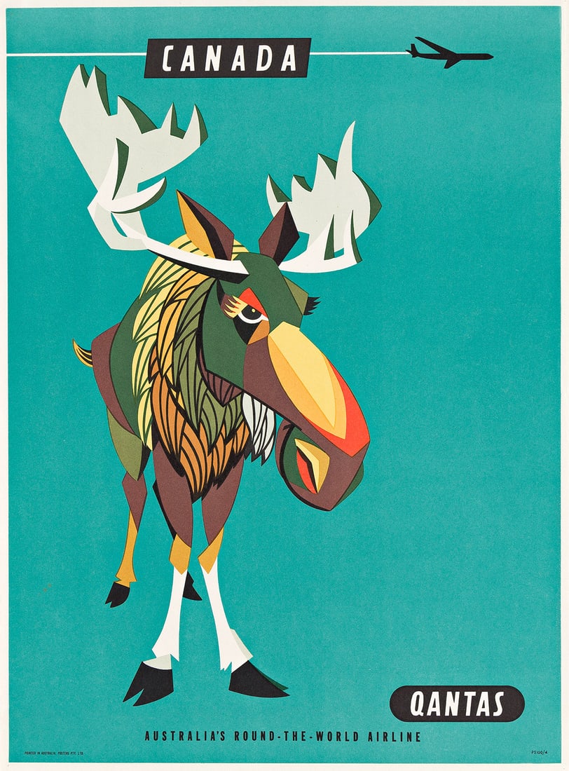 HARRY ROGERS (1929-2012) QANTAS / CANADA. Circa 1952. (1 of 1)