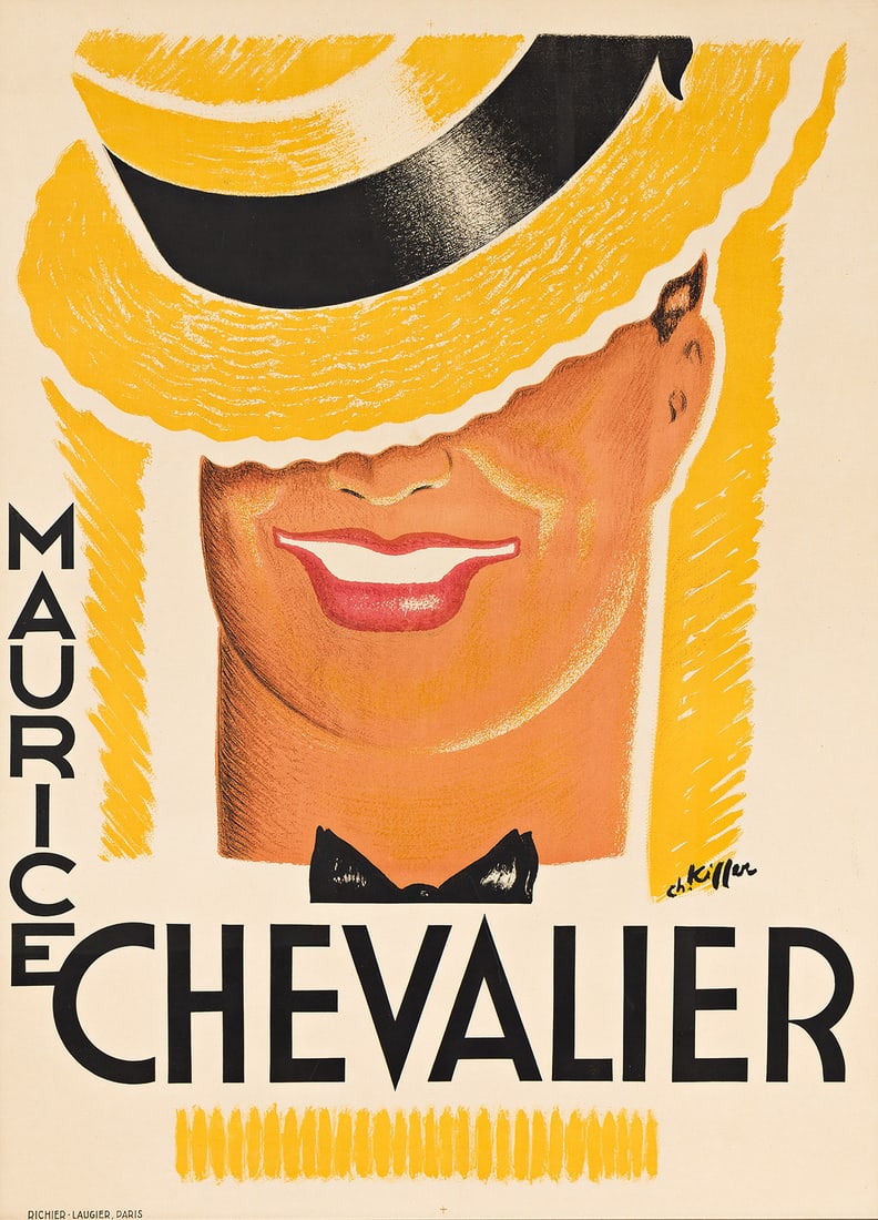 CHARLES KIFFER (1902-1992) MAURICE CHEVALIER. 1936. (1 of 1)
