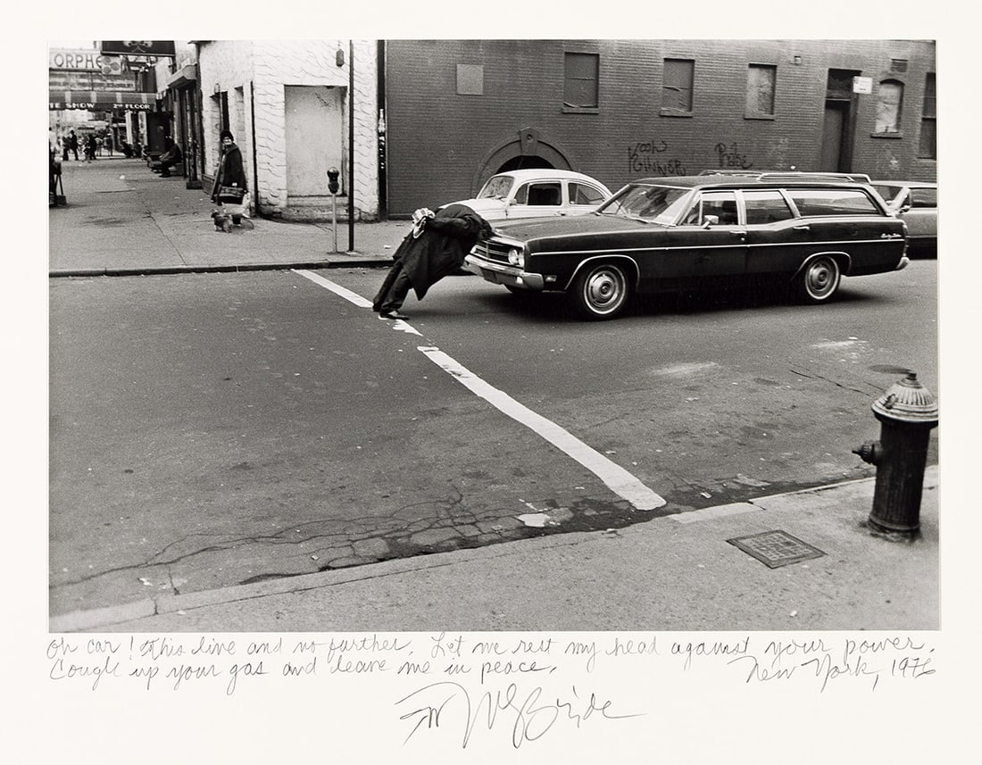 WILL MCBRIDE (1931-2015) A portfolio entitled Photographien.: WILL MCBRIDE (1931-2015) A portfolio entitled Photographien. Complete with 15 photographs. Silver prints, the images measuring 330x267 mm; 13x10½ inches, and slightly smaller, and the reverse, th