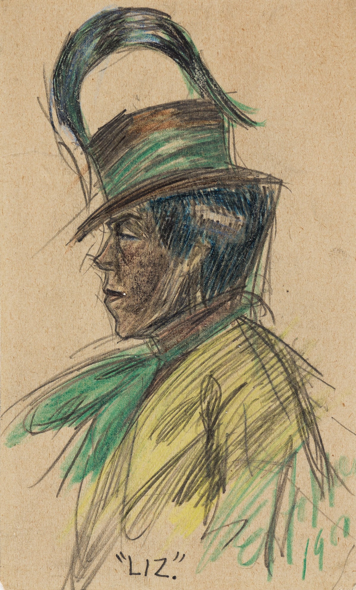 EDWARD HOPPER (1882-1967) Liz. (1 of 1)