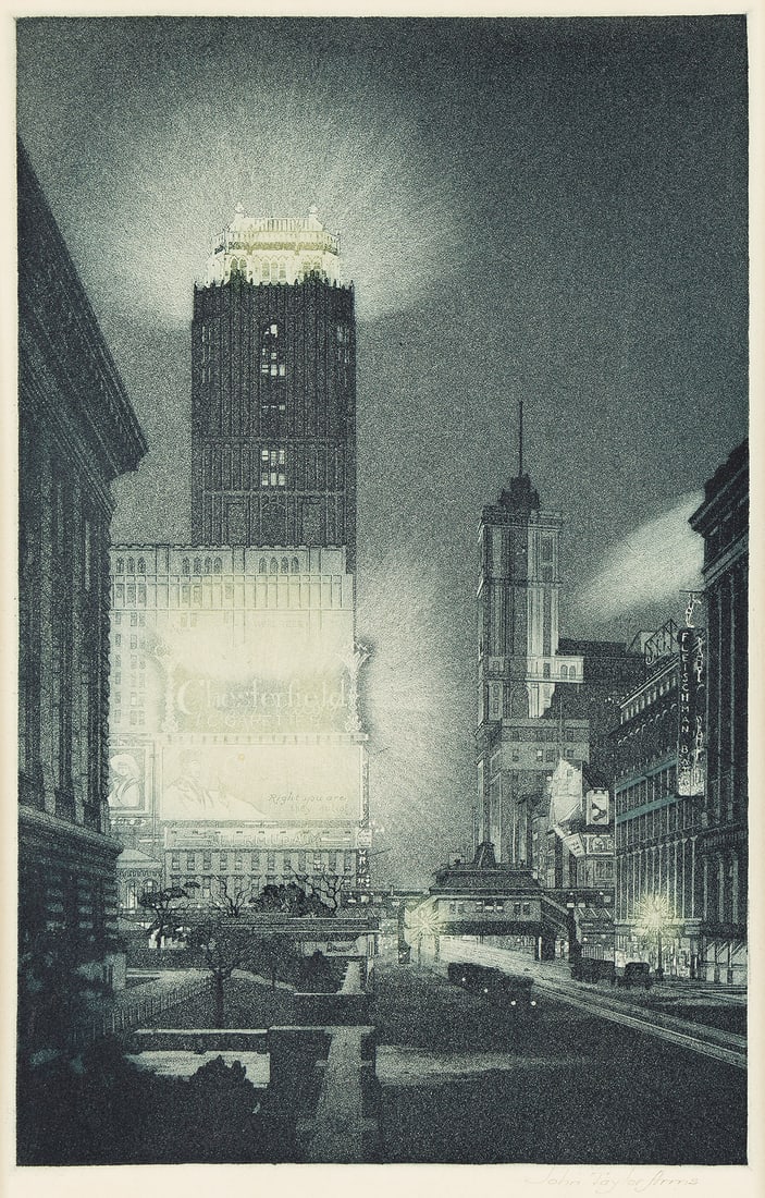 JOHN TAYLOR ARMS West Forty-Second Street, Night. (1 of 1)