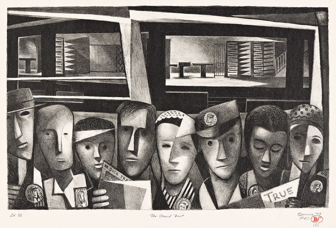 BENTON SPRUANCE Subway Shift: The Second Front. (1 of 1)