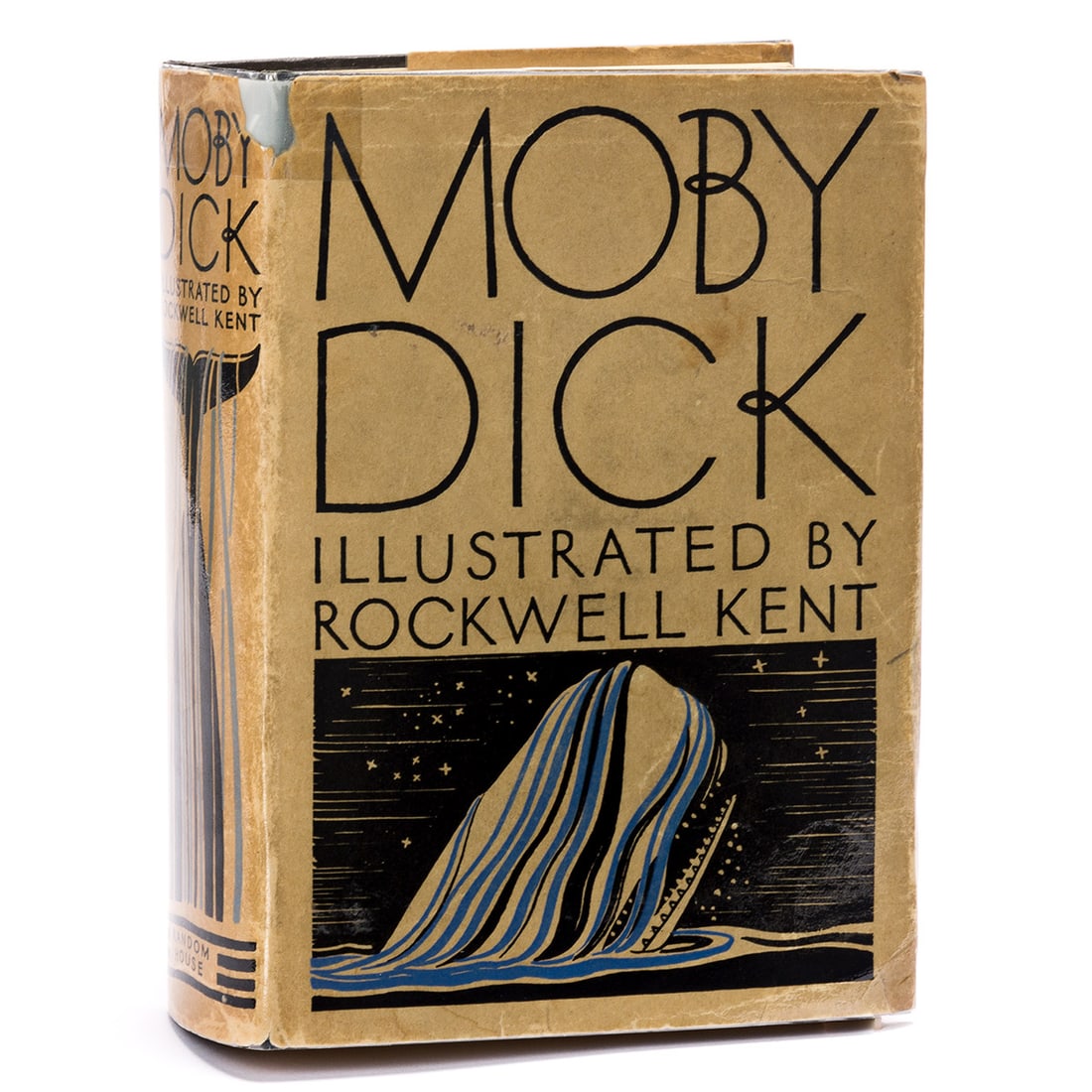 Melville, Herman (1819-1891) illus. Rockwell Kent (1882-1971) Moby Dick, or The Whale.: Melville, Herman (1819-1891) illus. Rockwell Kent (1882-1971) Moby Dick, or The Whale. New York: Random House, 1930. First Kent-illustrated trade edition, octavo, extensively illustrated throughout;