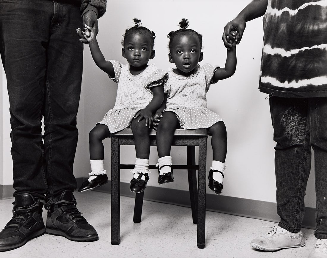 MARY ELLEN MARK (1940-2015) Vashira & Tashira Hargrove, Twins, Suffolk, New York. 1993. (1 of 1)