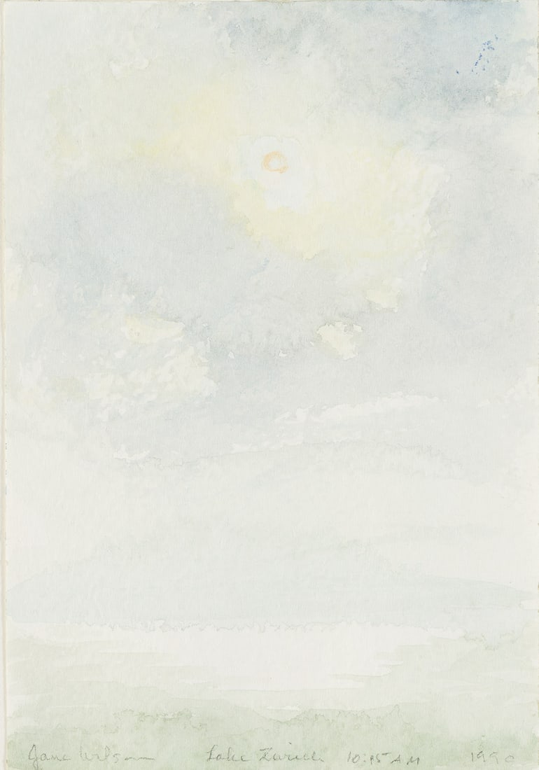 JANE WILSON (1924 - 2015, AMERICAN) Lake Zurich: 10:15 AM. (1 of 1)