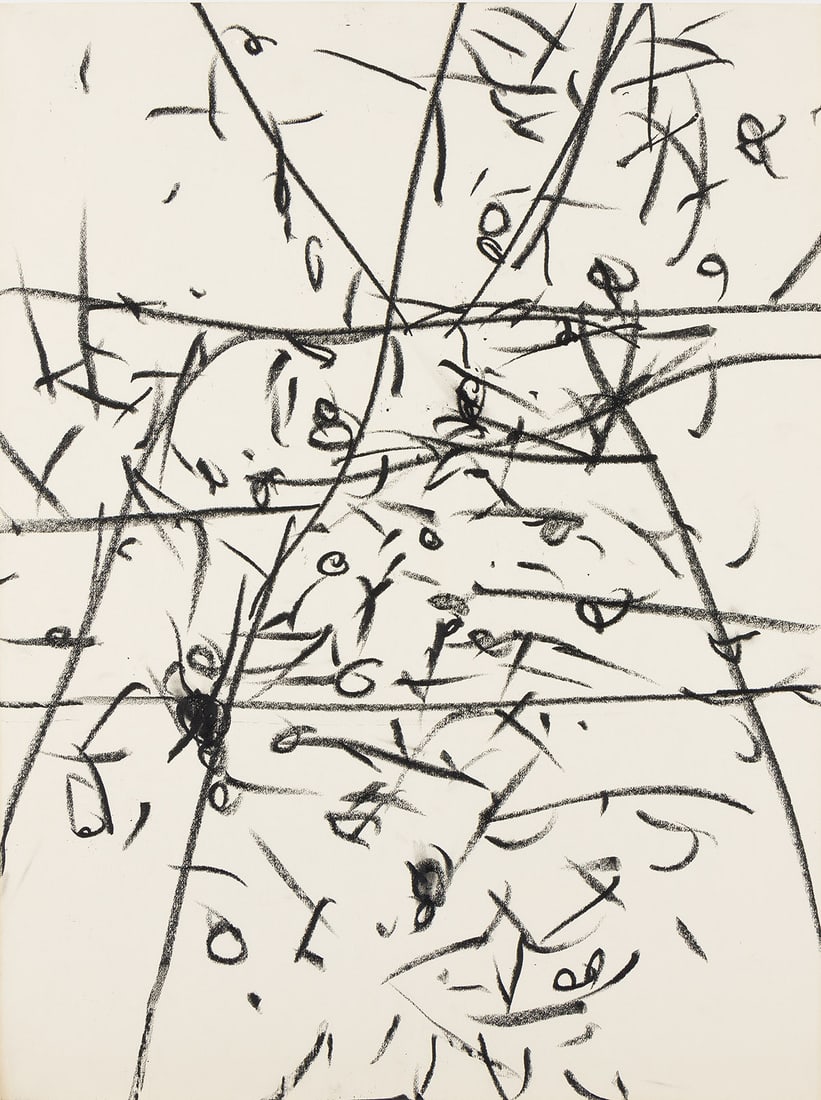 GORDON NEWTON (1948 - 2019, AMERICAN) Untitled, (Three Drawings). (1 of 4)