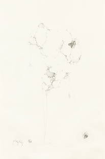 SHINIQUE SMITH (1971 - ) Being (Study for Sculpture).: SHINIQUE SMITH (1971 - ) Being (Study for Sculpture). Graphite on paper, 2008. 1015x665 mm; 40x26? inches. Signed, dated and titled in pencil, verso. Provenance Private collection, New York. Shiniqu