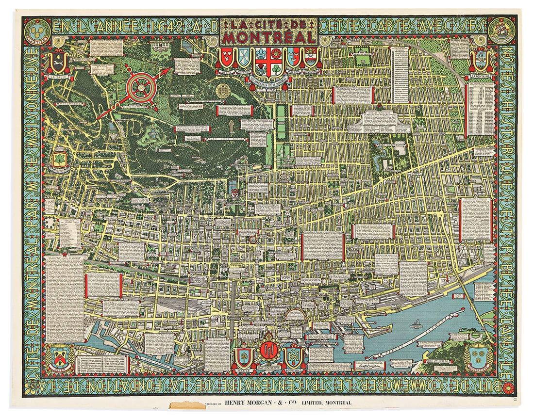 (MONTREAL.) Samuel Herbert Maw. La Cite de Montreal. (1 of 1)