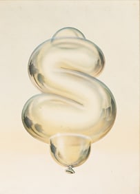 CHARLES E. WHITE III (1940-2022) Bubble Dollar.