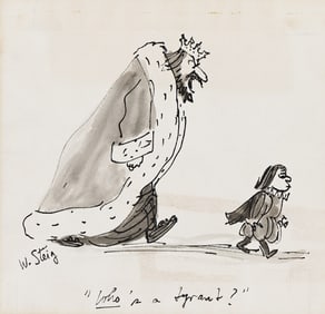 (NEW YORKER) WILLIAM STEIG (1907-2003) "Who's a tyrant?"