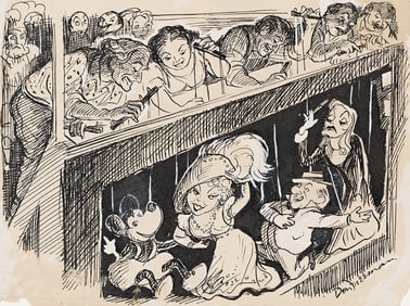 DON FREEMAN (1908-1978) Hollywood puppets.