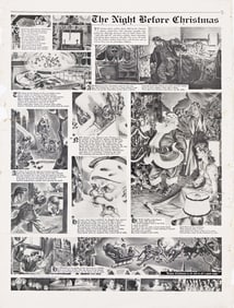 GEORGE WUNDER (1912-1987) The Night Before Christmas.
