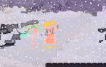 CHARLES SCHULZ / BILL MELENEDEZ / PEANUTS A Charlie Brown Christmas Animation Cel 1965.