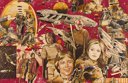 JAMES BARKLEY (1941- ) Battlestar Galactica.