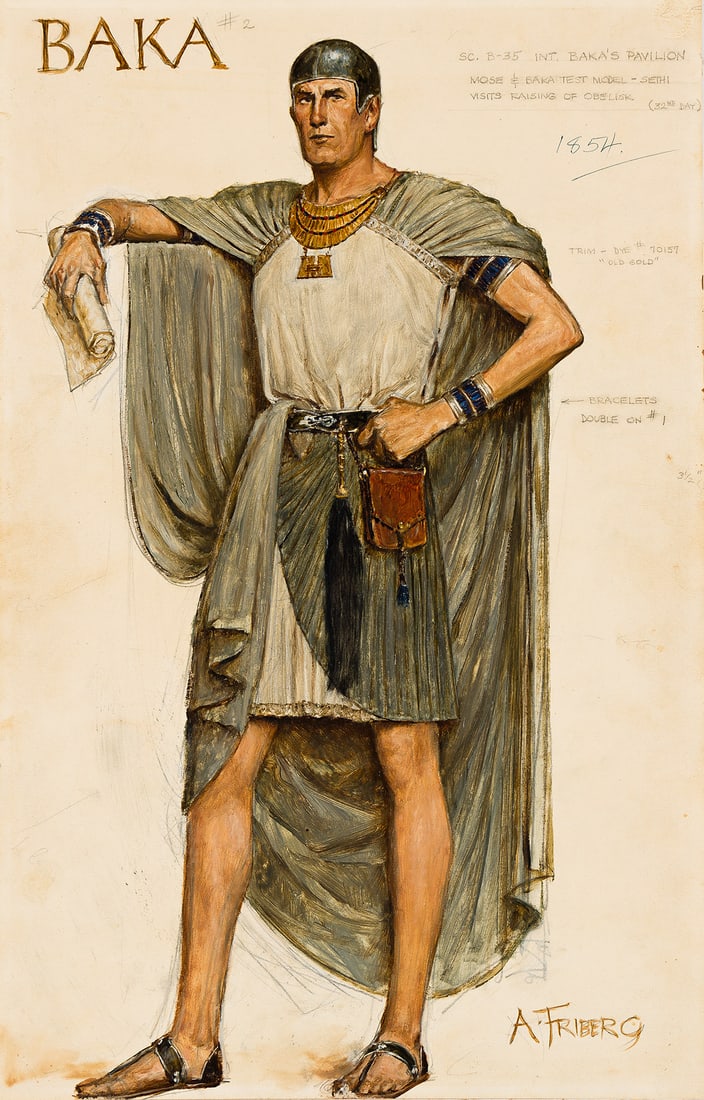 ARNOLD FRIBERG (1913-2010) Vincent Price as Baka. (1 of 1)