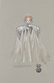 VARIOUS ARTISTS 7 theatre costume designs.