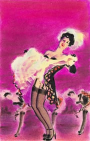 BILL RANDALL (1911-1978) Can Can Americana.