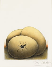 WAYNE ANDERSON (1946- ) Dragon eggs.