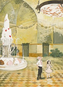 NORMAN P. HALL (1885-1967) "For several minutes, Betty and Bobby looked about them in wonderment."