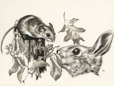 ROBERT LAWSON (1892-1957) Willie Fieldmouse and Little Georgie.