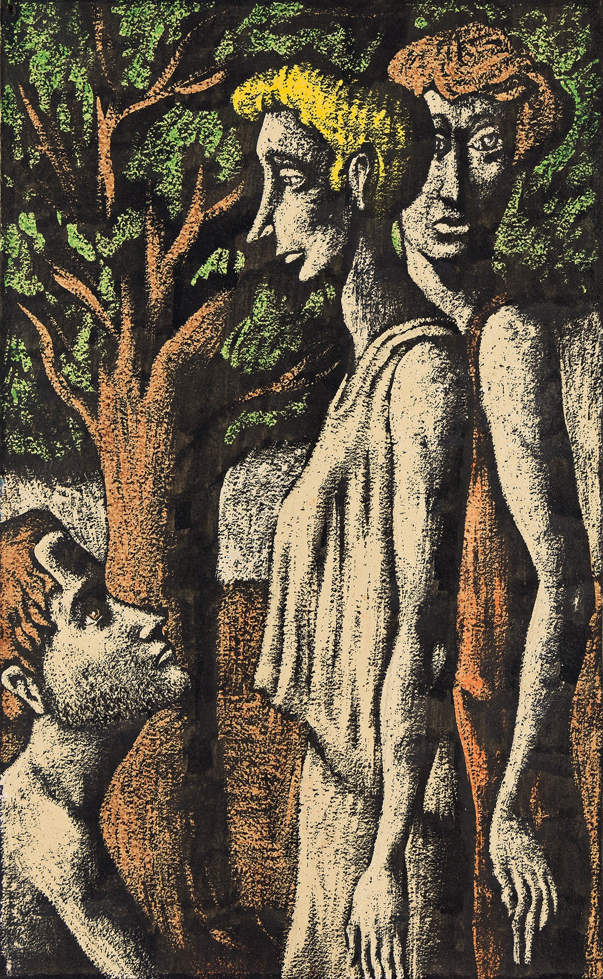 FEDERICO CASTELLON (1914 - 1971) Figures in a Forest. (1 of 1)