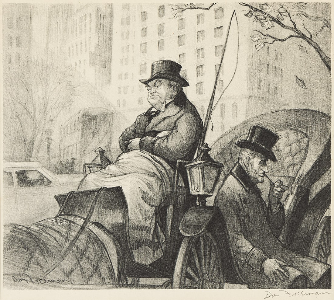 DON FREEMAN (1908 - 1978) The Passing Show. (1 of 1)